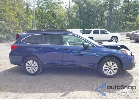 2017 Subaru Outback 2.5I Premium из США, поврежденный, VIN 4S4BSADC6H3233884